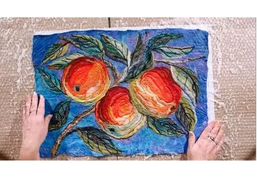 Войлочный гобелен. Простой способ создания фактурных живописных рисунков (Светлана Фомина)