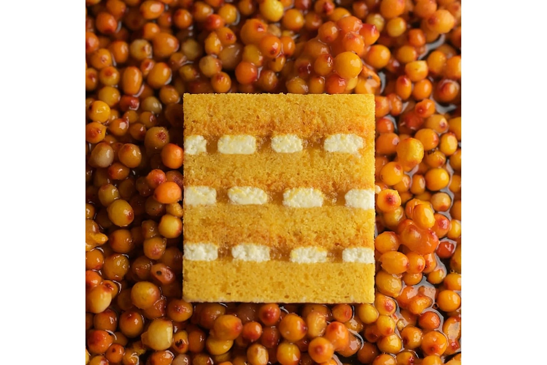 [cakeit_nsk] Торта «Total облепиха» (Любовь Ки), фото 1 из 1.