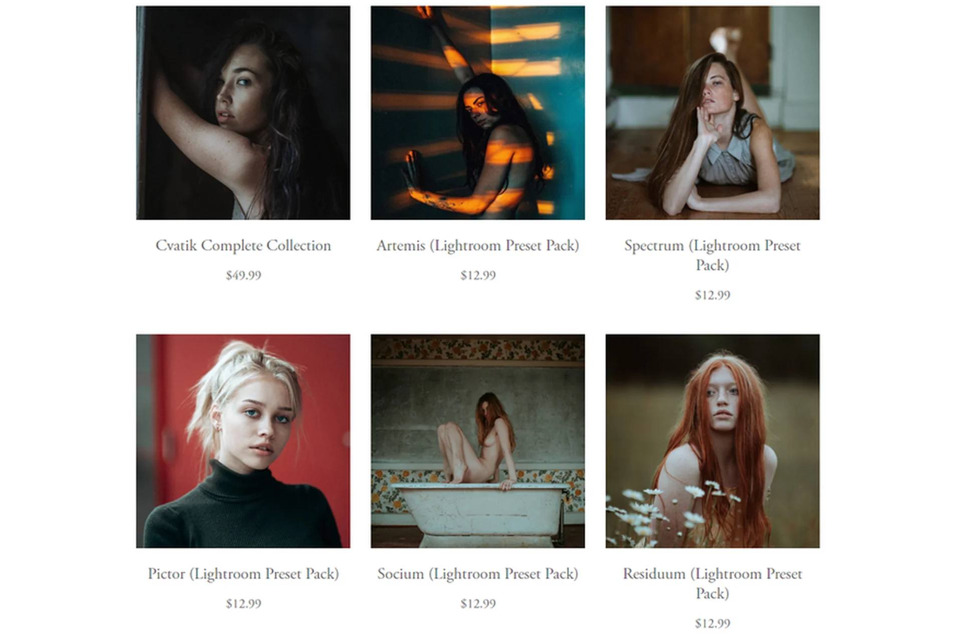 [cvatik] Полный пак пресетов Cvatik Complete Collection Lightroom, фото 1 из 1.