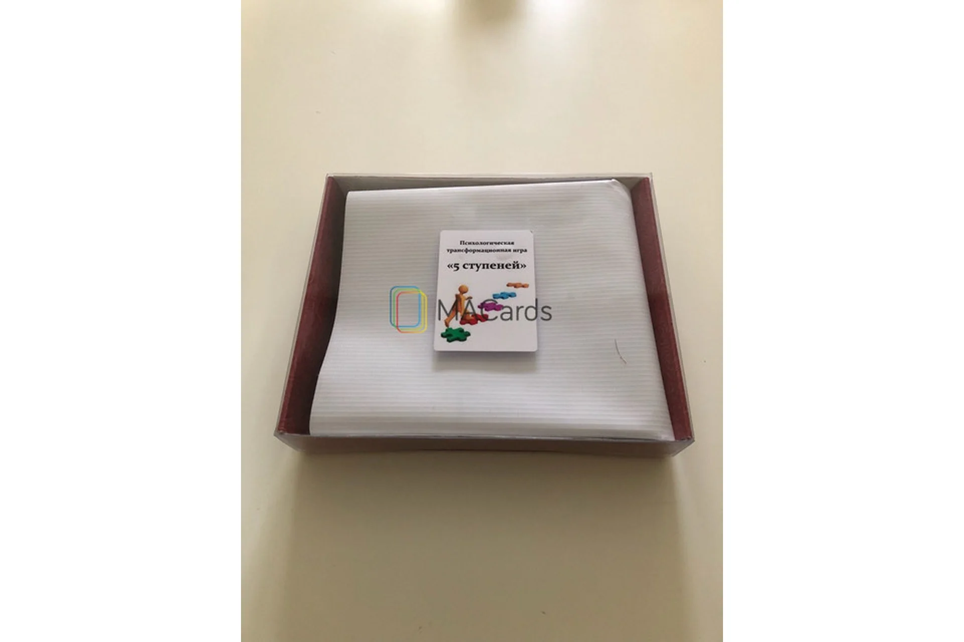 [MACards] Психологическая трансформационная игра «5 ступеней» (Светлана Толстая), фото 1 из 1.