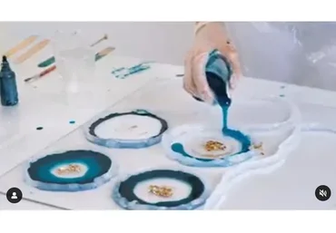 Подстаканники из эпоксидной смолы  (Маша Прапорщикова)