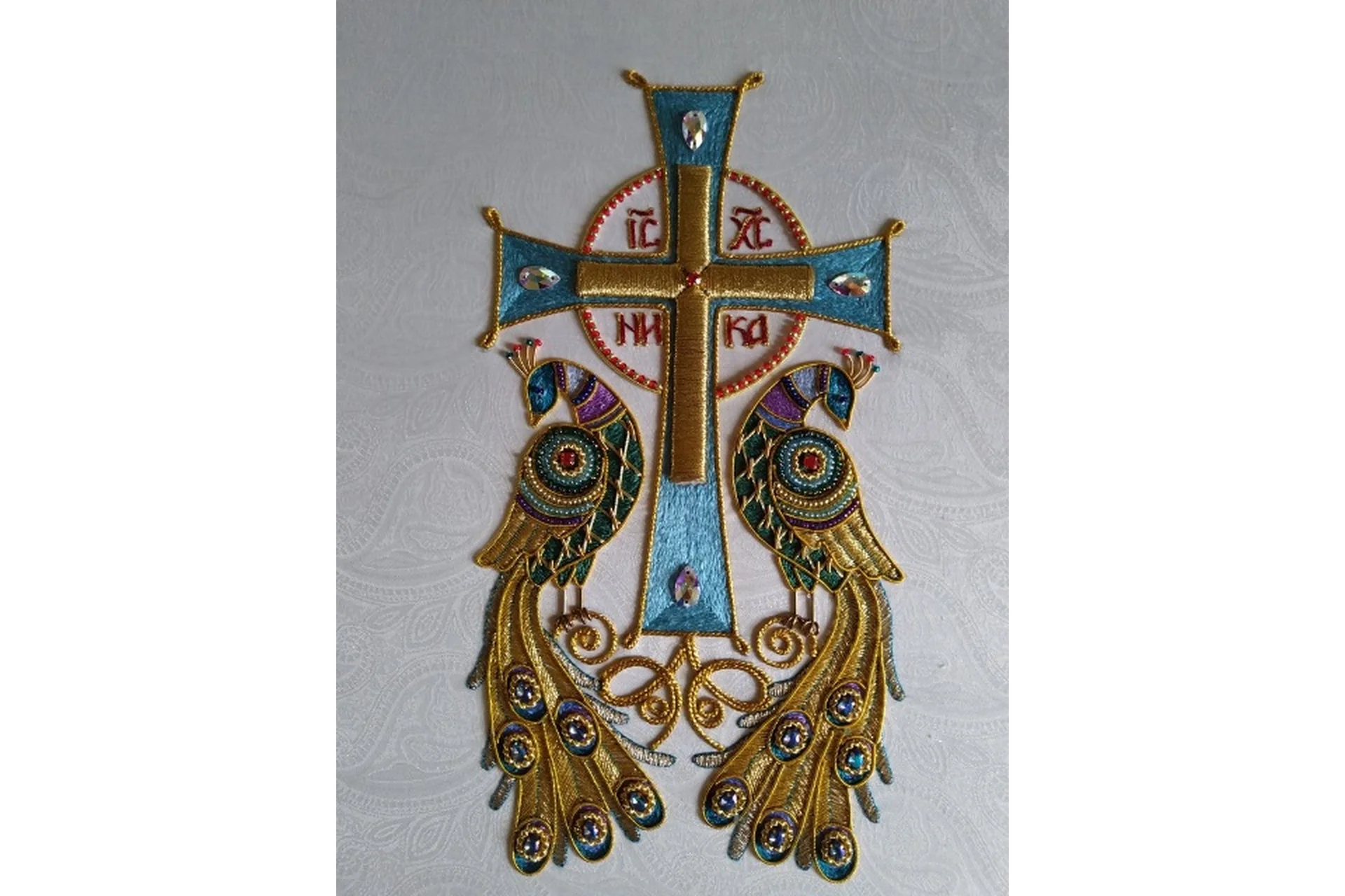 [Золотошвейная мастерская Убрус] Орнаментальное золотое шитье. 1й модуль, фото 1 из 1.