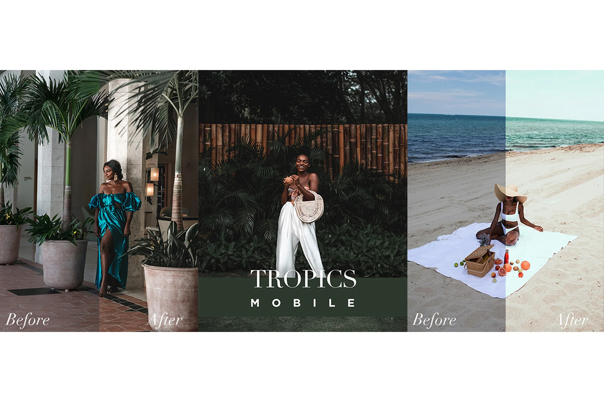 Мобильные Пресеты The Tropics Collection Mobile (Asiyami Gold), фото 1 из 1.