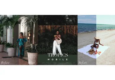 Мобильные Пресеты The Tropics Collection Mobile (Asiyami Gold)