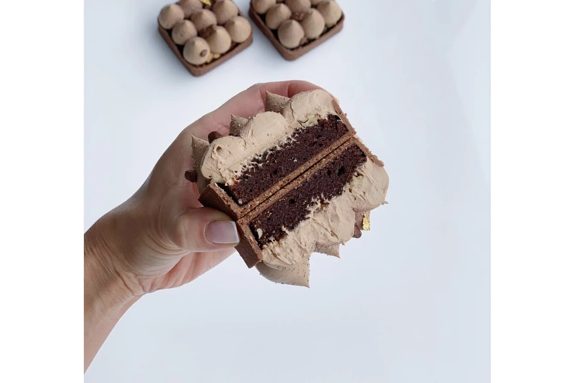 [Cake Pro] Видео урок и техкарта «Тарт Брауни-Кофе» (Александра Овешкова), фото 1 из 1.