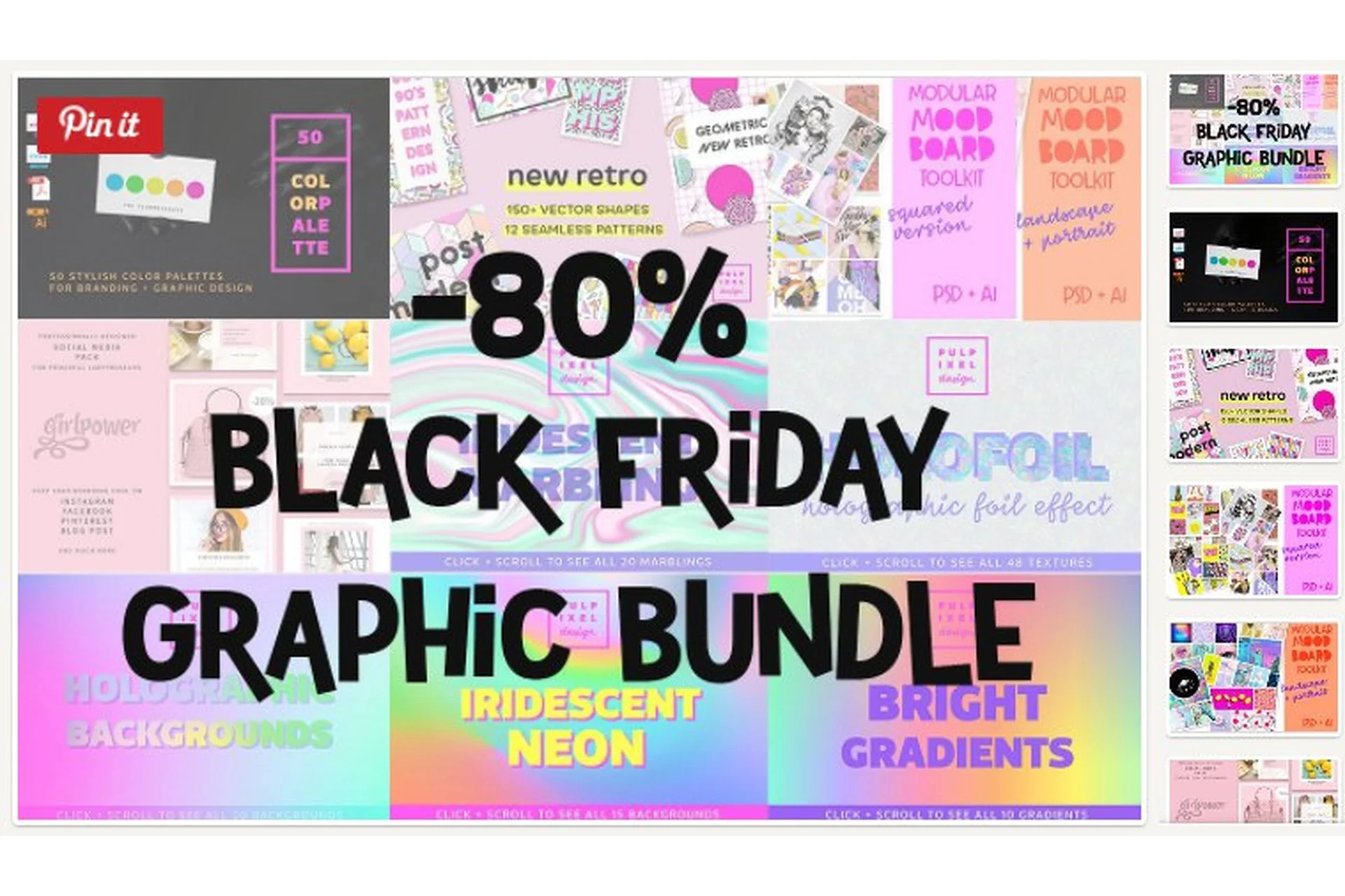 Black Friday Graphics Bundle, 2017, фото 1 из 1.