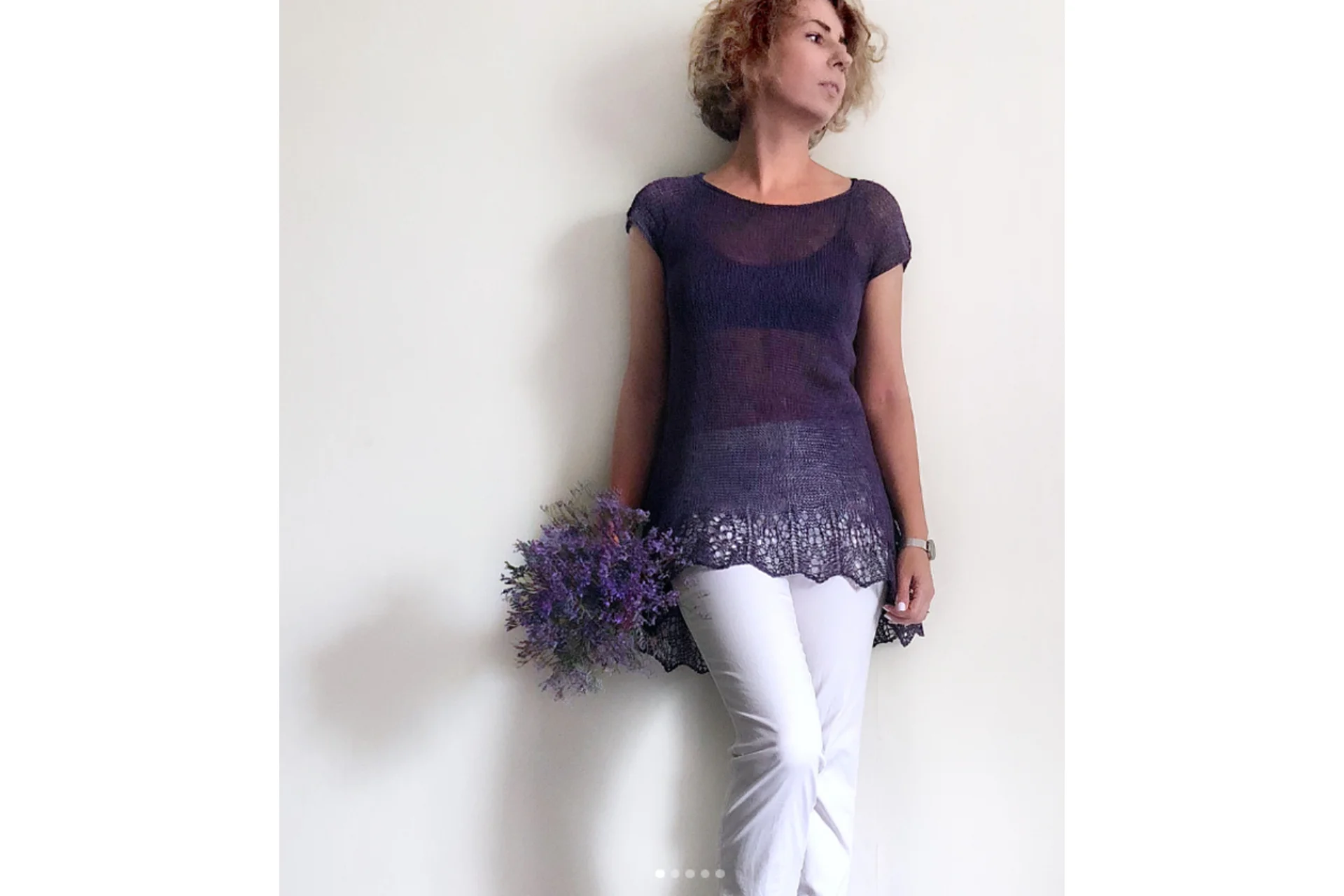 Сборник описаний вязания элегантных моделей в технике укороченных рядов (Людмила Аксеник), фото 1 из 1.