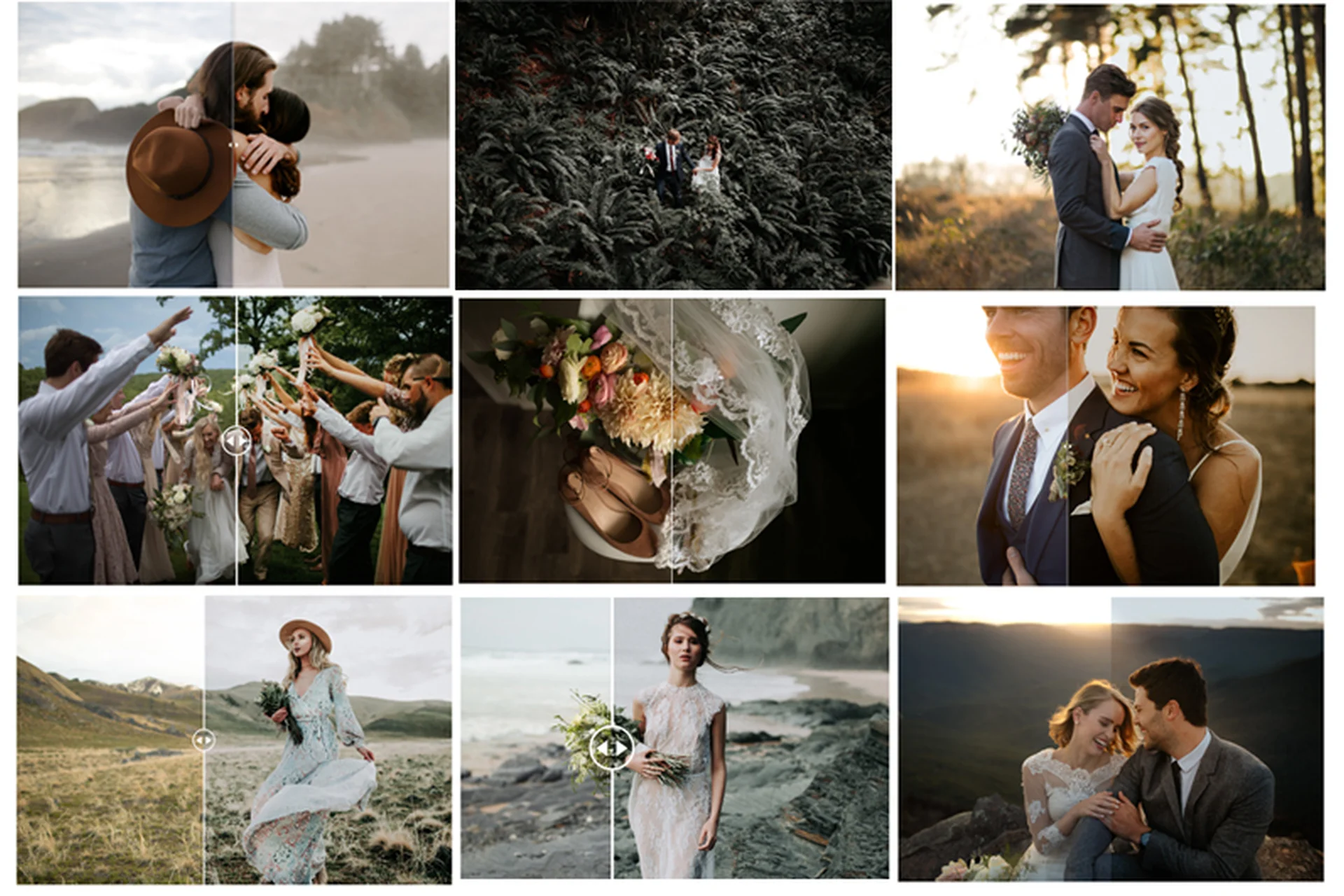 Свадебные premium пресеты различных авторов (Greg Petersen, R&RColors), фото 1 из 1.