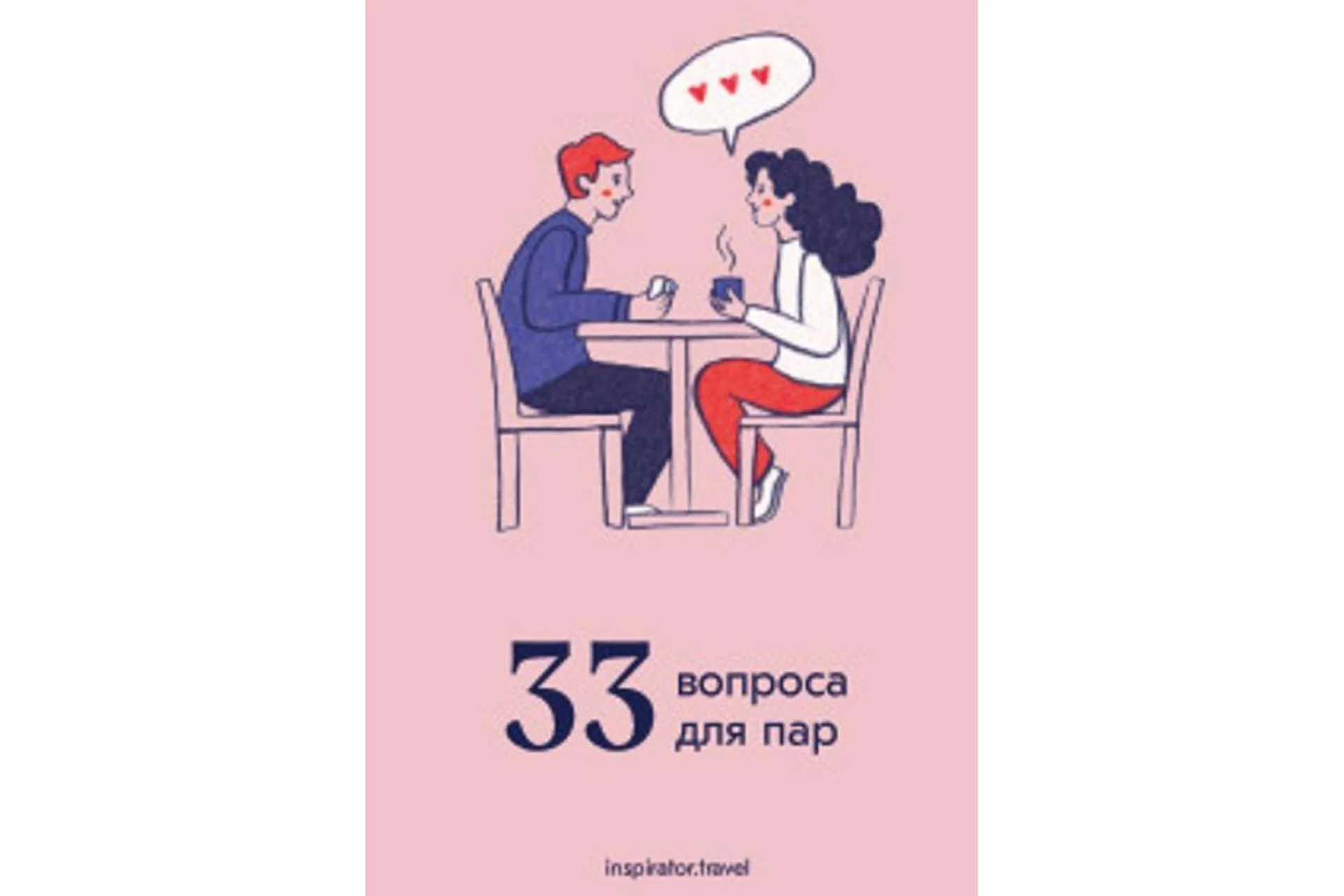 [Travel Inspirator] 33 вопроса для пар, фото 1 из 1.