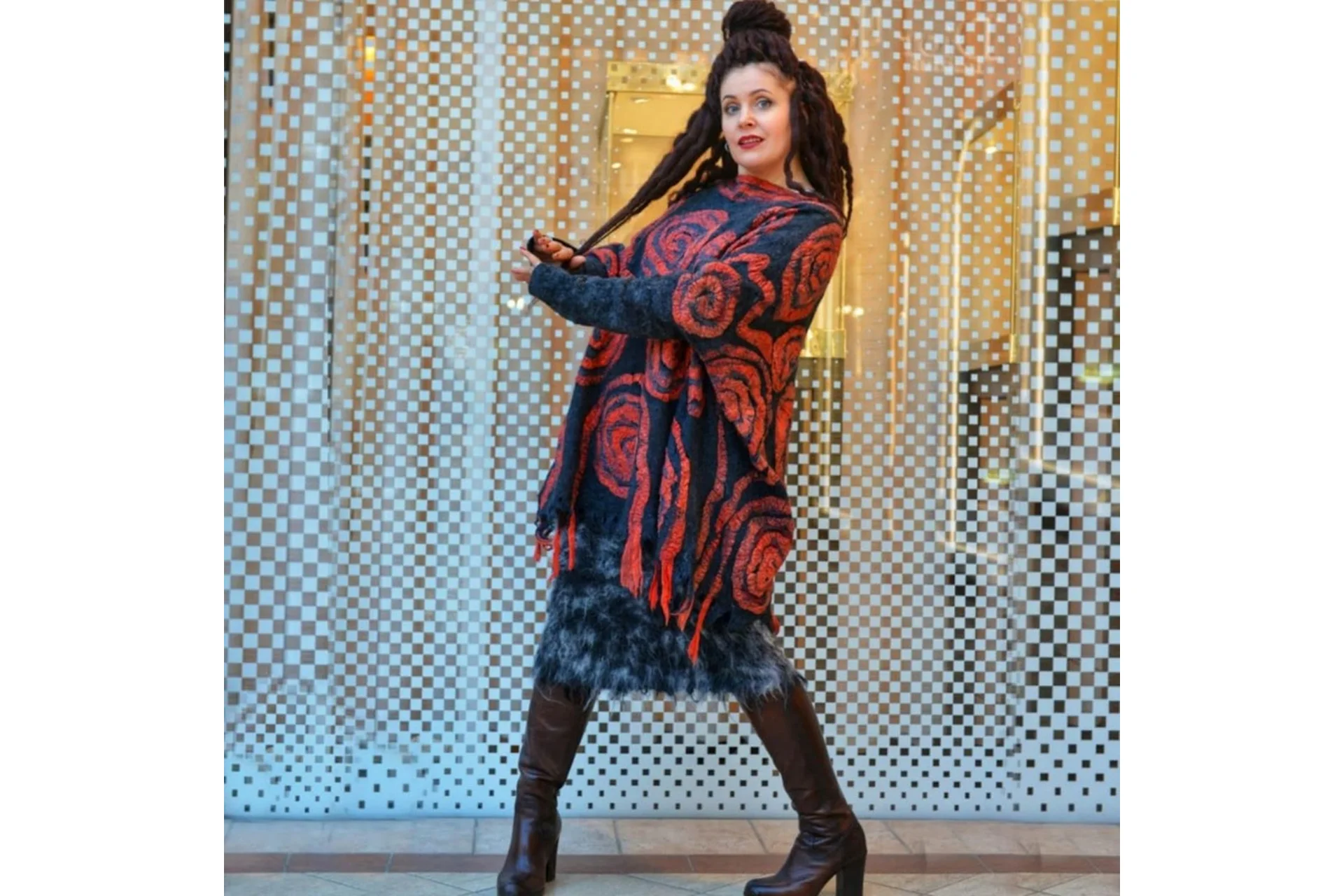 Платье-свитшот (Наталья Островская), фото 1 из 1.