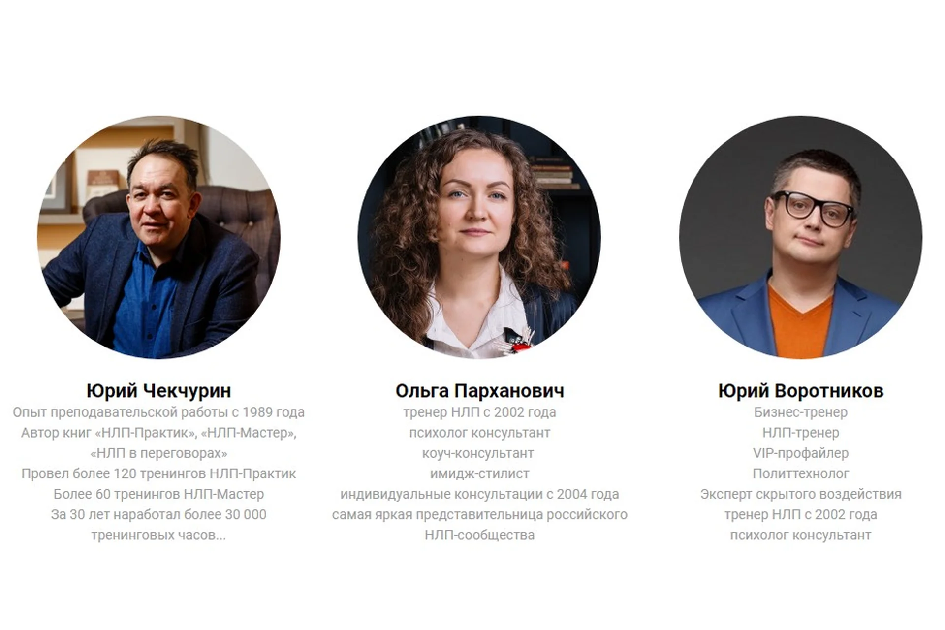 [Высшая Школа НЛП] Азбука профайлинга. Пакет «Эконом» (Юрий Чекчурин, Юрий Воротников), фото 1 из 1.