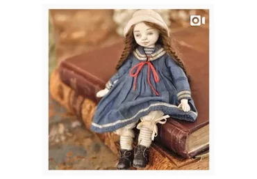 Создание миниатюрной куколки (Елена Сапожникова)