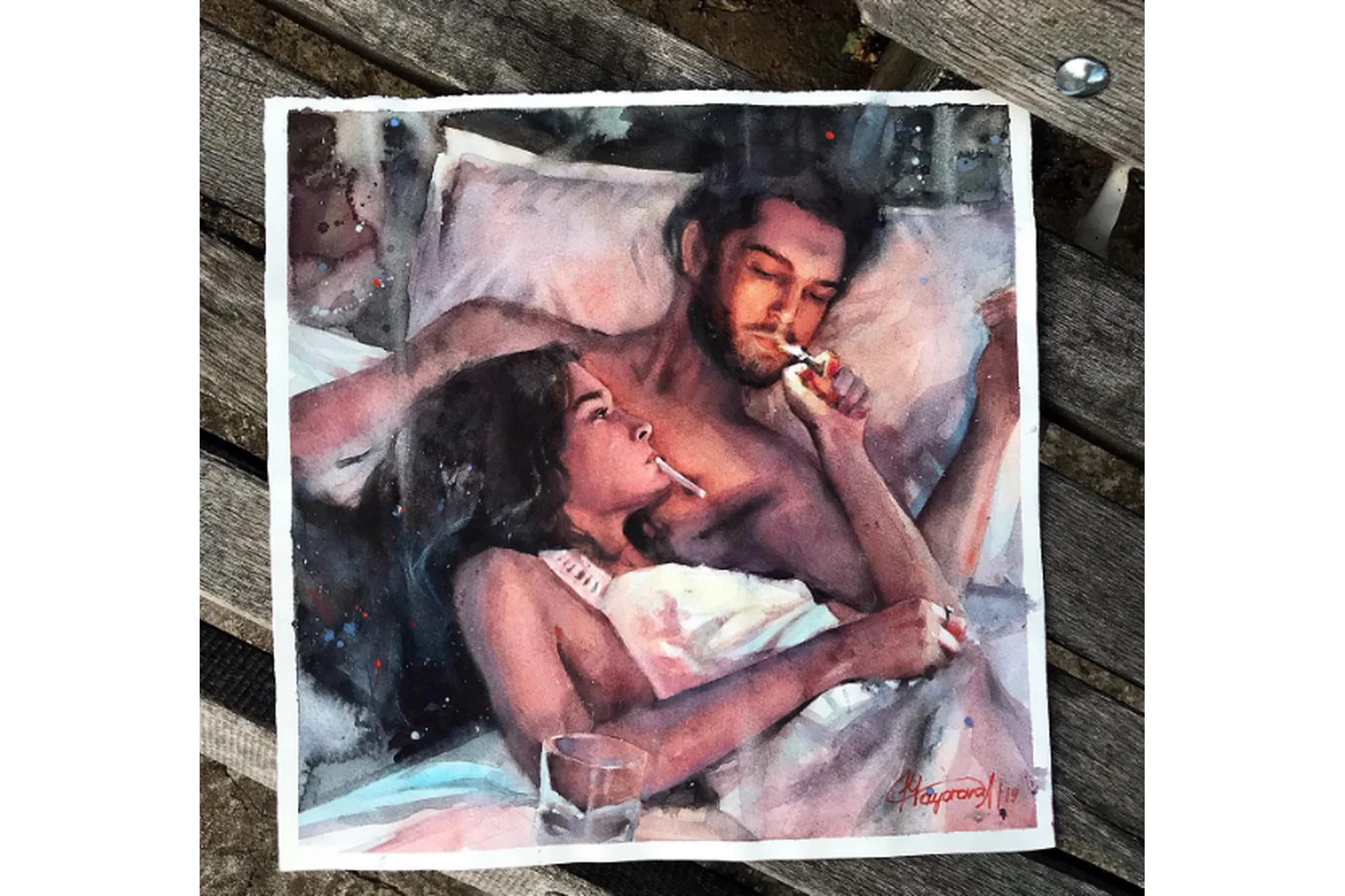 Человек акварелью 4 (Анна Майорова), фото 1 из 1.