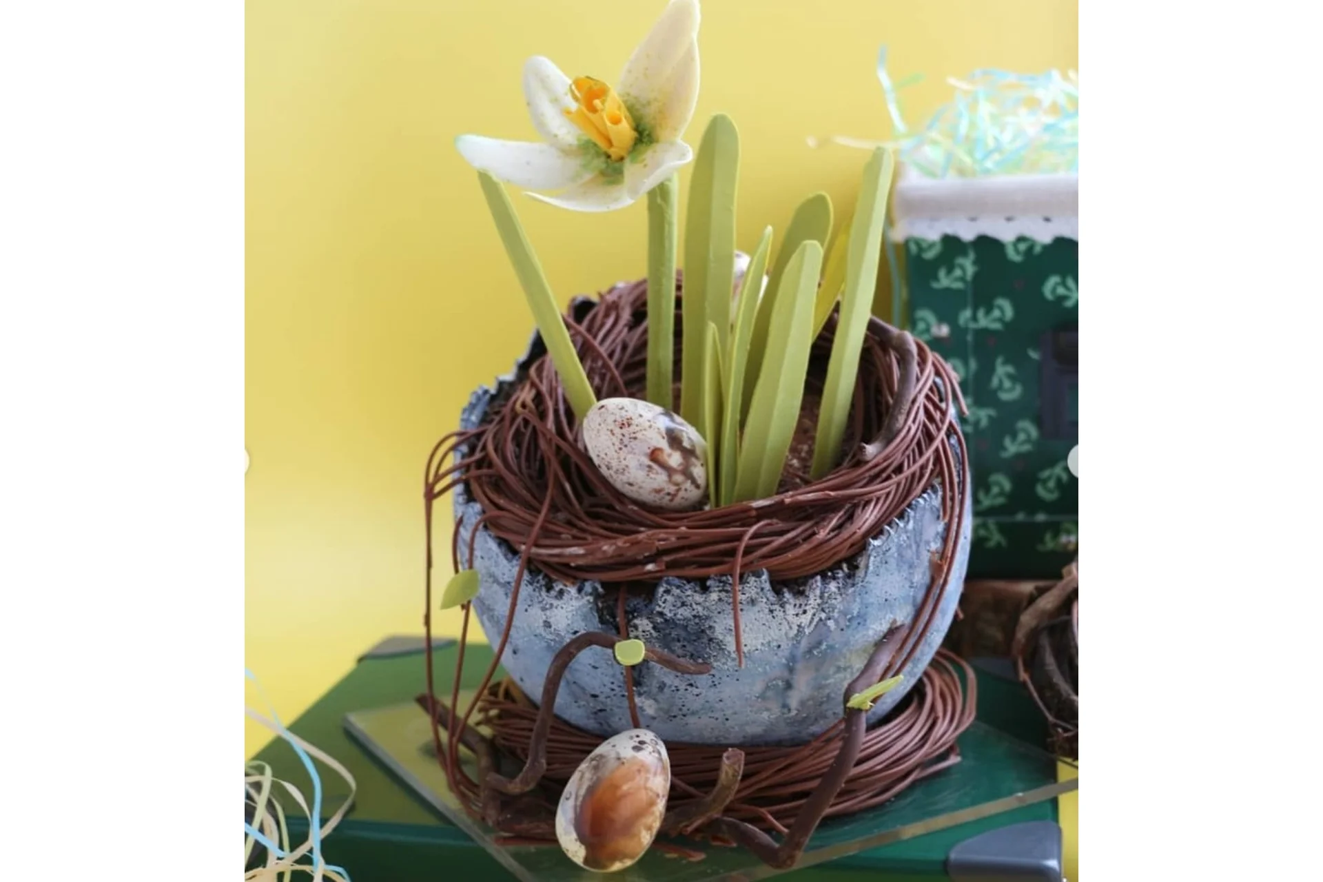 [PaniMarzipany] Пасхальный урок: «Гнездышко» (Ксения Панько), фото 1 из 1.