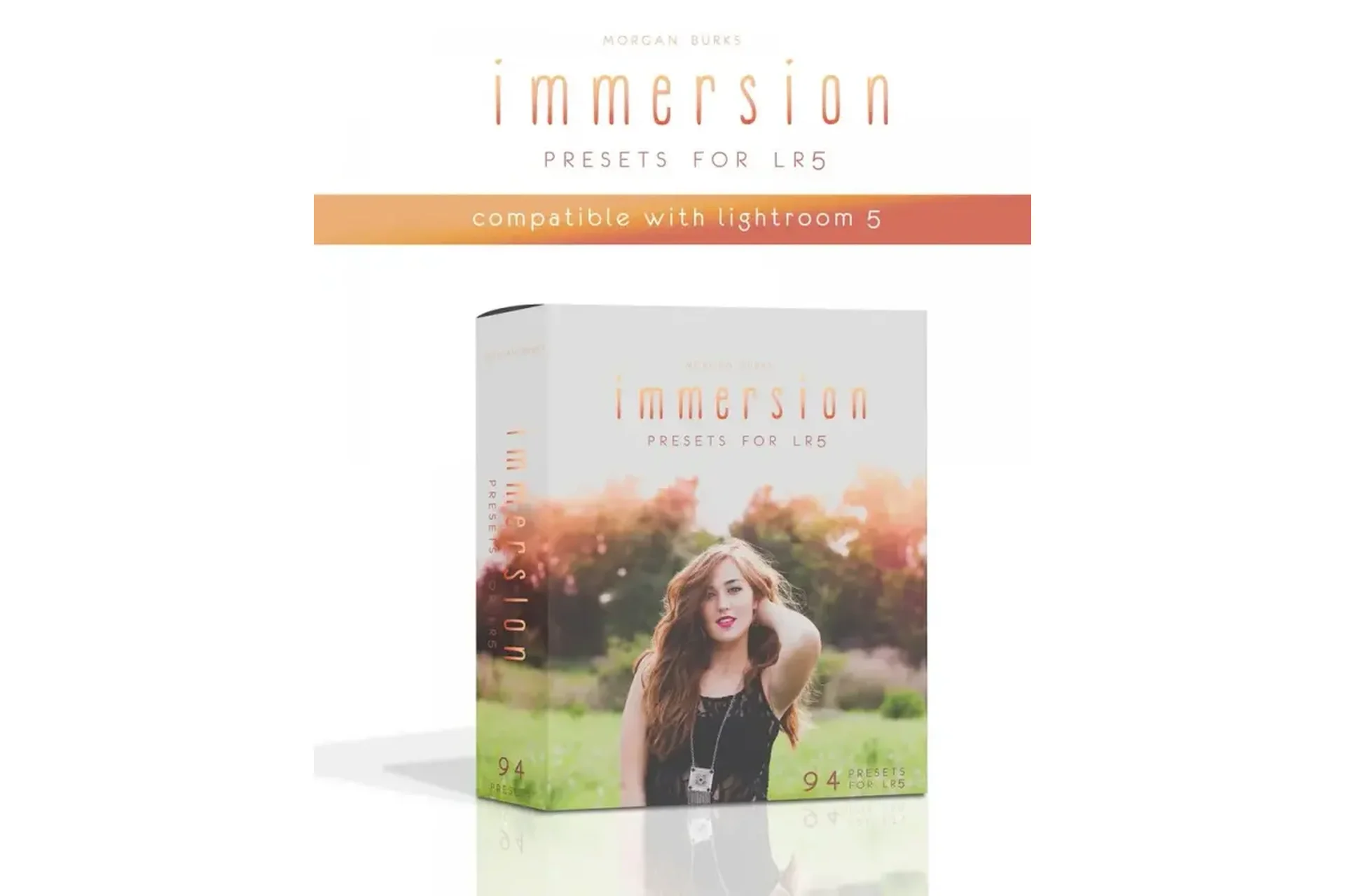 Пресеты Immersion для Lightroom (Morgan Burks), фото 1 из 1.
