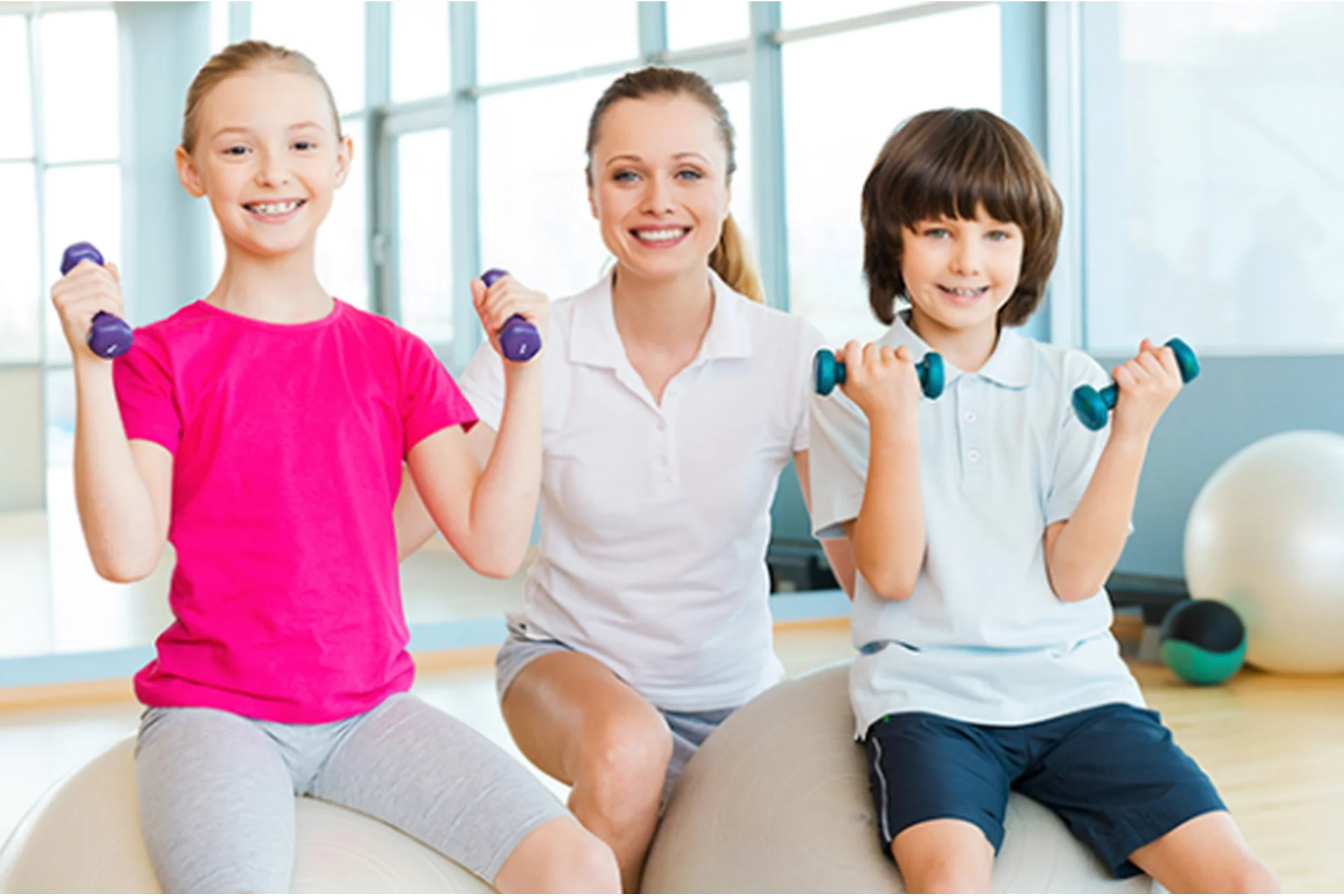 [Ассоциация профессионалов фитнеса FPA] Детский фитнес (Владимир Меркурьев, Дарья Бабкина), фото 1 из 1.