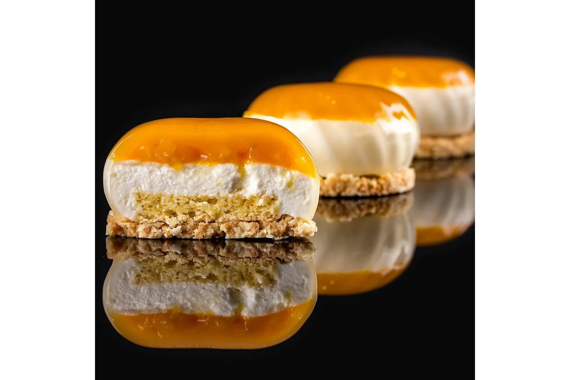 Муссовые пирожные: ягодные, тропики, шоколадная вишня (Лиза Глинская), фото 1 из 1.