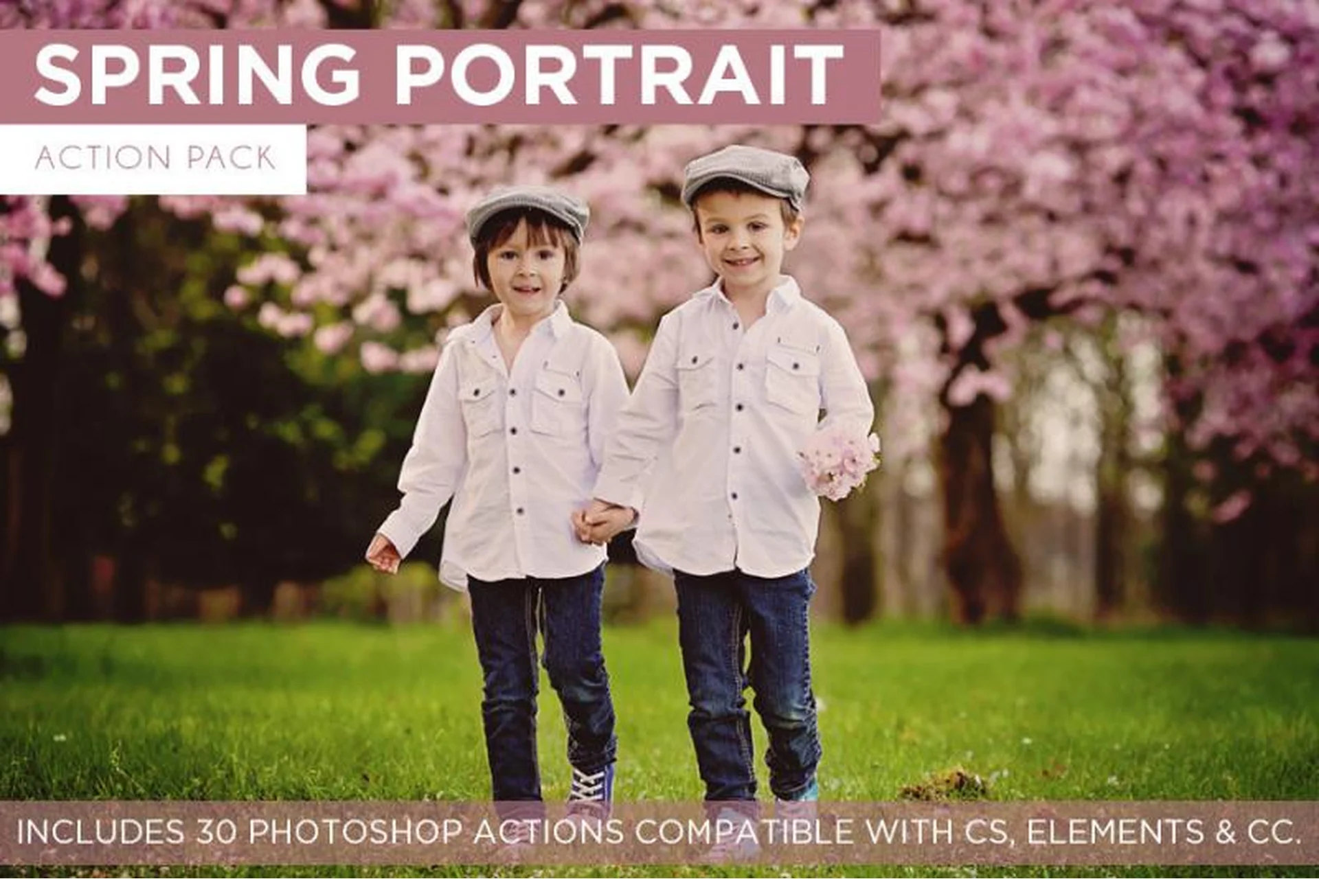 Экшены для Photoshop и пресеты Lightroom Spring Portrait (BP4U), фото 1 из 1.