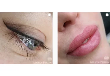 Веки + Губы (Марта Перлин)