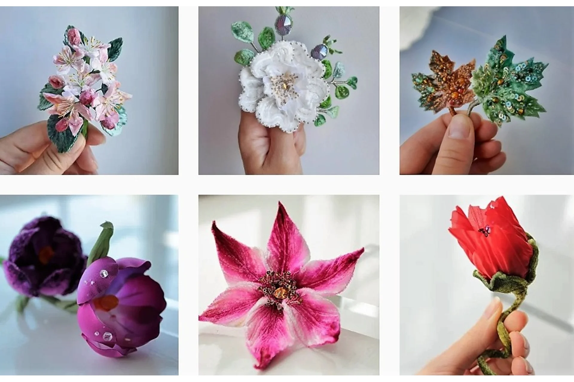 [botanic-brooch] Курс по созданию украшений ручной работы. Тариф Мастерица (Анастасия Демидова), фото 1 из 1.