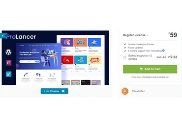 [ThemeBing] Prolancer Freelance Marketplace WordPress theme