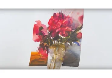 Цветы в вазе (Эльке Меммлер)