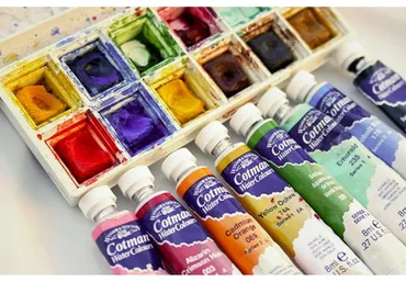 Акварельные мини-портреты «Три брюнетки Франции» (Анна Копылова)