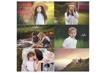 Экшены для Photoshop Mini-Matte, Reveal Set, The Perfect Punch (Jackie  Jean)