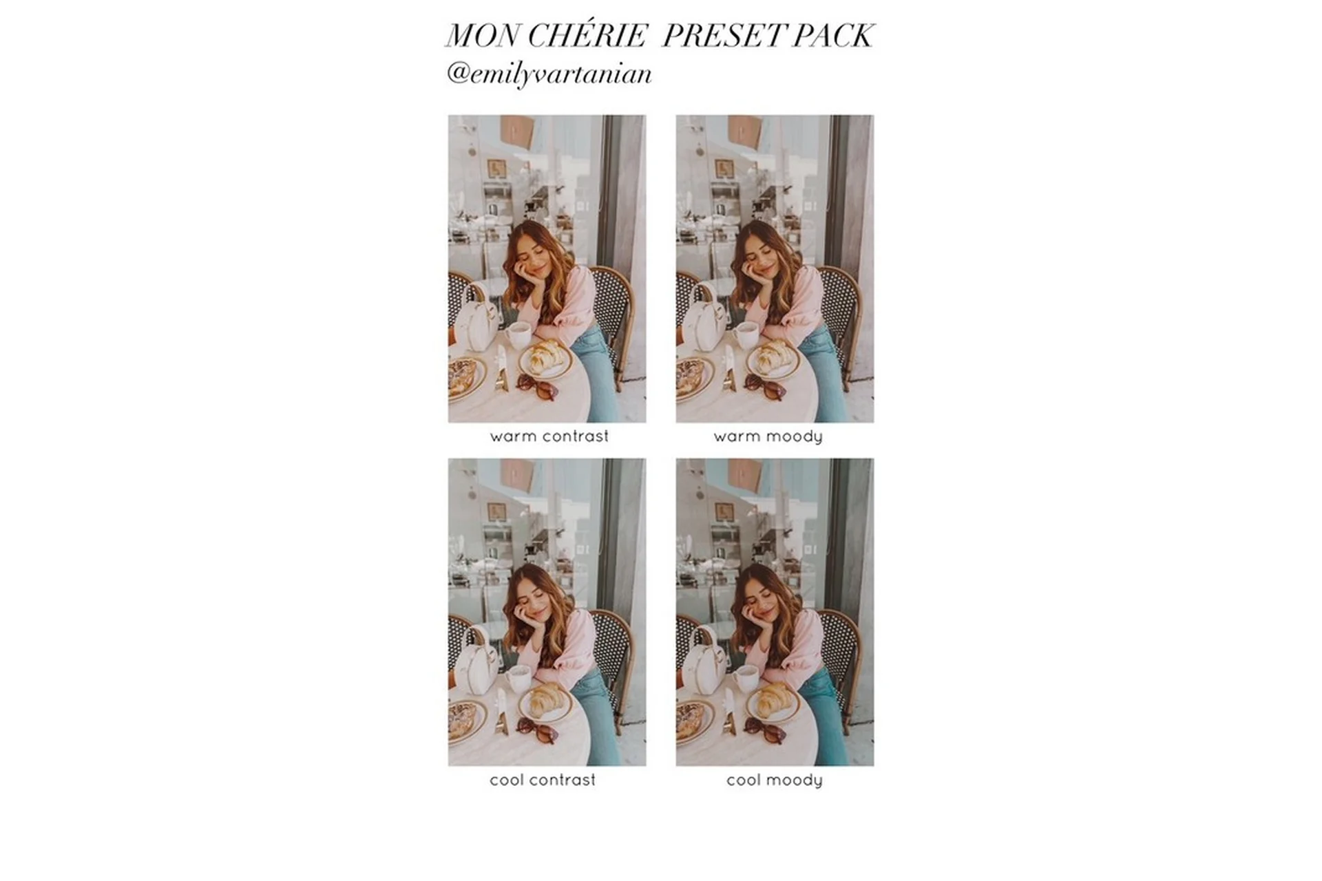 Коллекция пресетов LR, LR mobile DNG (Emily Vartanian), фото 1 из 1.