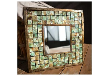 [Decor School] Зеркало своими руками. Степные травы (Елена Якимова)