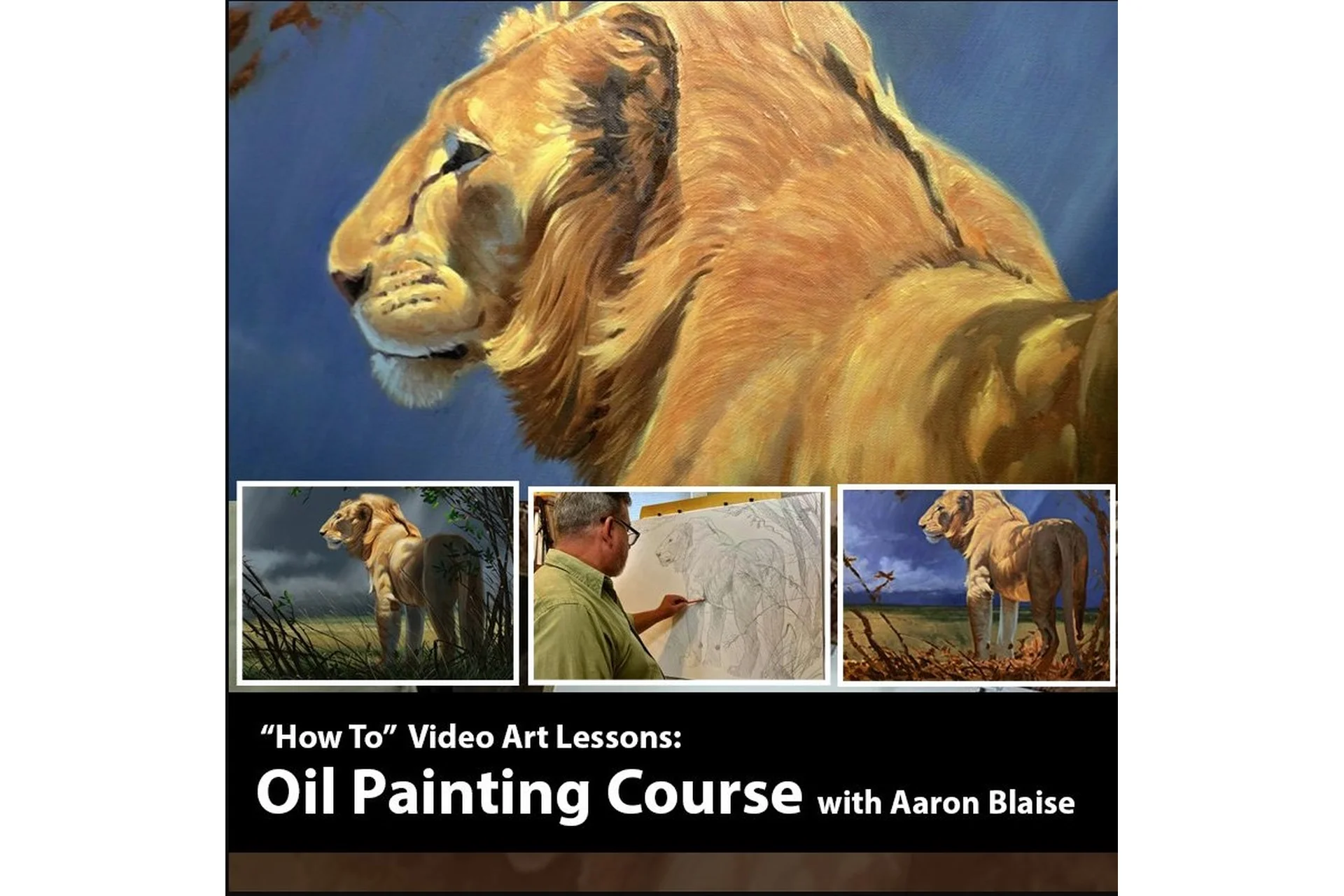 Курс масляной живописи. Oil Painting Course with Aaron Blaise (Аарон Блейз), фото 1 из 1.