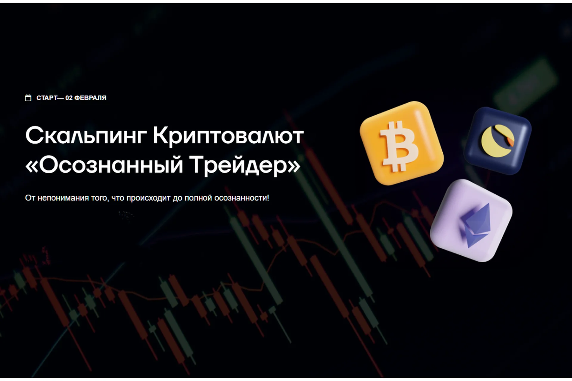 Скальпинг криптовалют «Осознанный трейдер» (Руслан Данилов), фото 1 из 1.