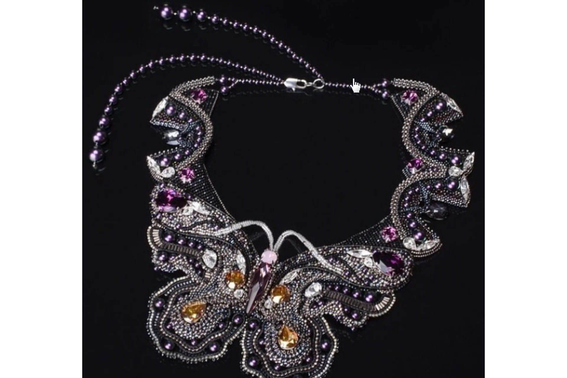 [greenbird_ru] Колье «Монарх» (Светлана Коссман), фото 1 из 1.