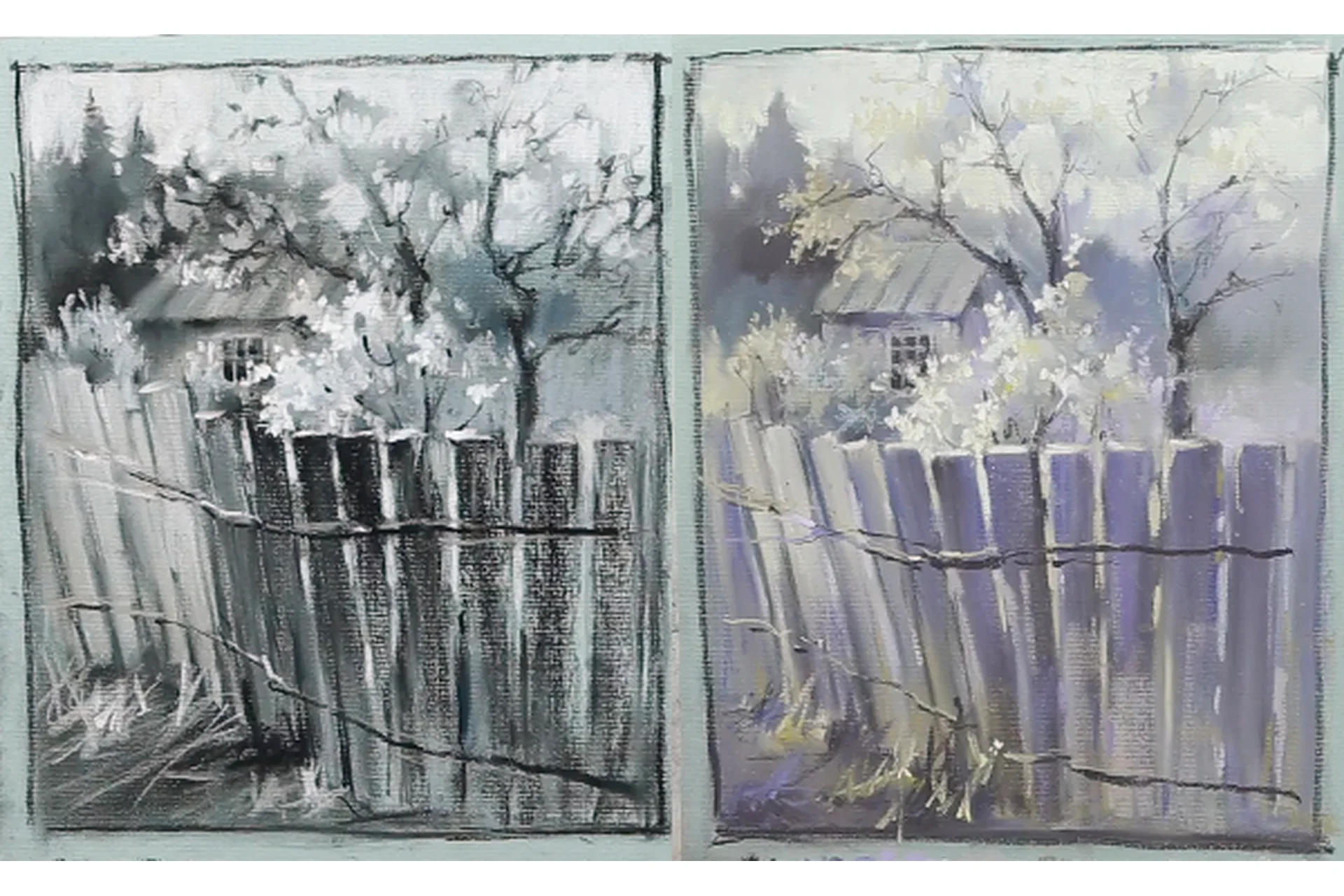 [Lectoroom] Свет и цвет в пастельной живописи. Пейзаж (Ольга Абрамова), фото 1 из 1.