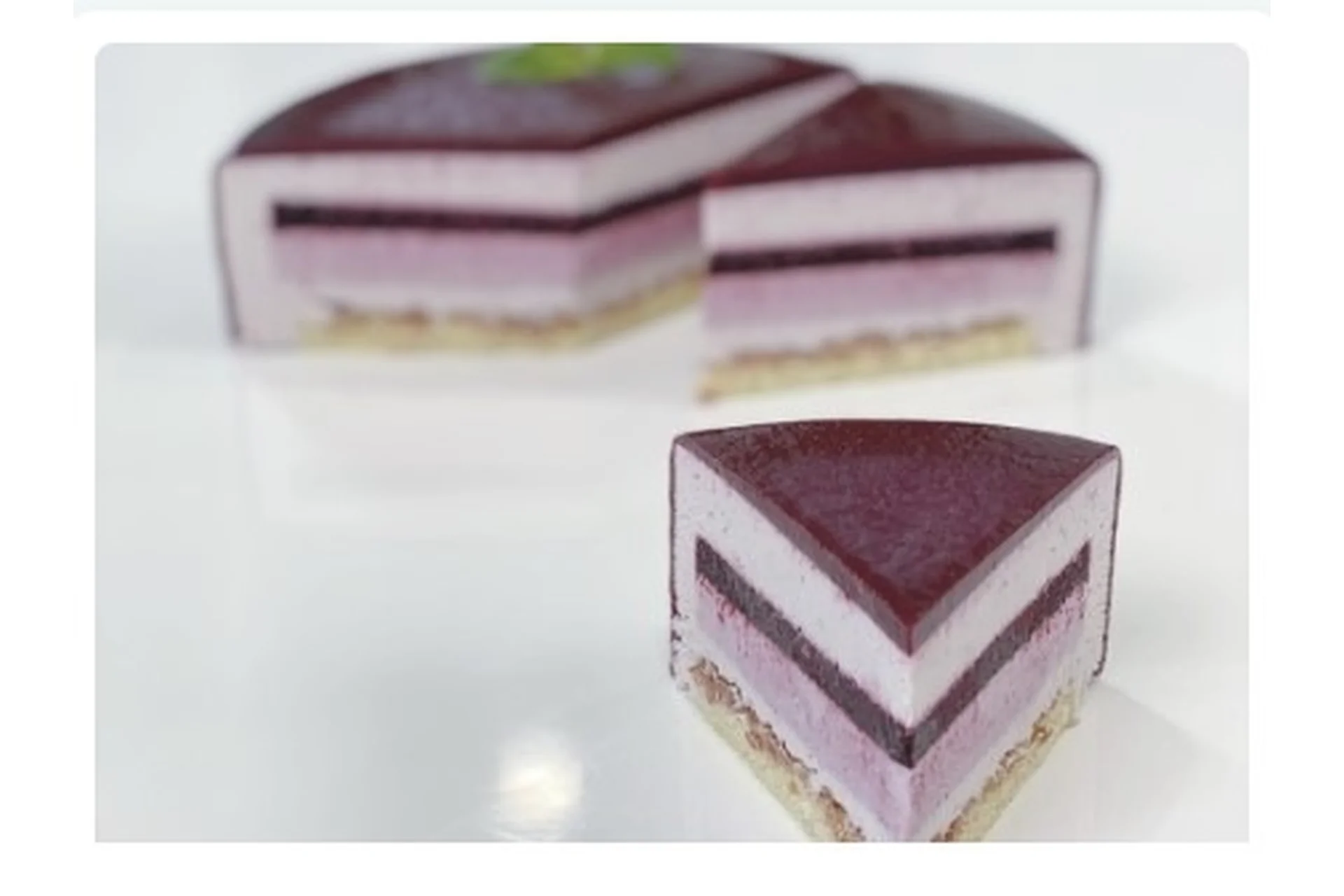 [Cake Pro] Муссовый торт Смородина Йогурт (Александра Овешкова), фото 1 из 1.