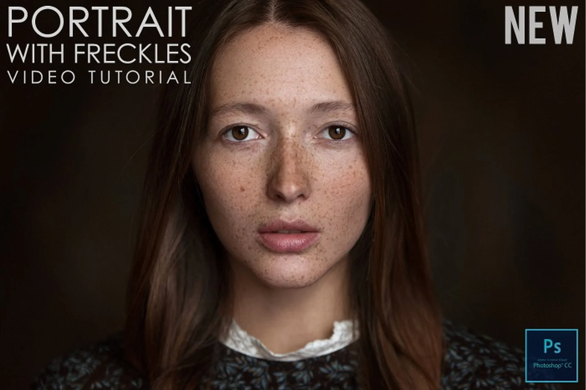 Portrait With Freckles Video Tutorial, на английском (Максим Гусельников), фото 1 из 1.