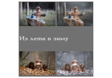 Обработка фотографий. Из лета в зиму (Arma Gray)