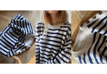 [Вяжи.ру] Свитер в полоску Sweater No.22 (My Favourite Things)