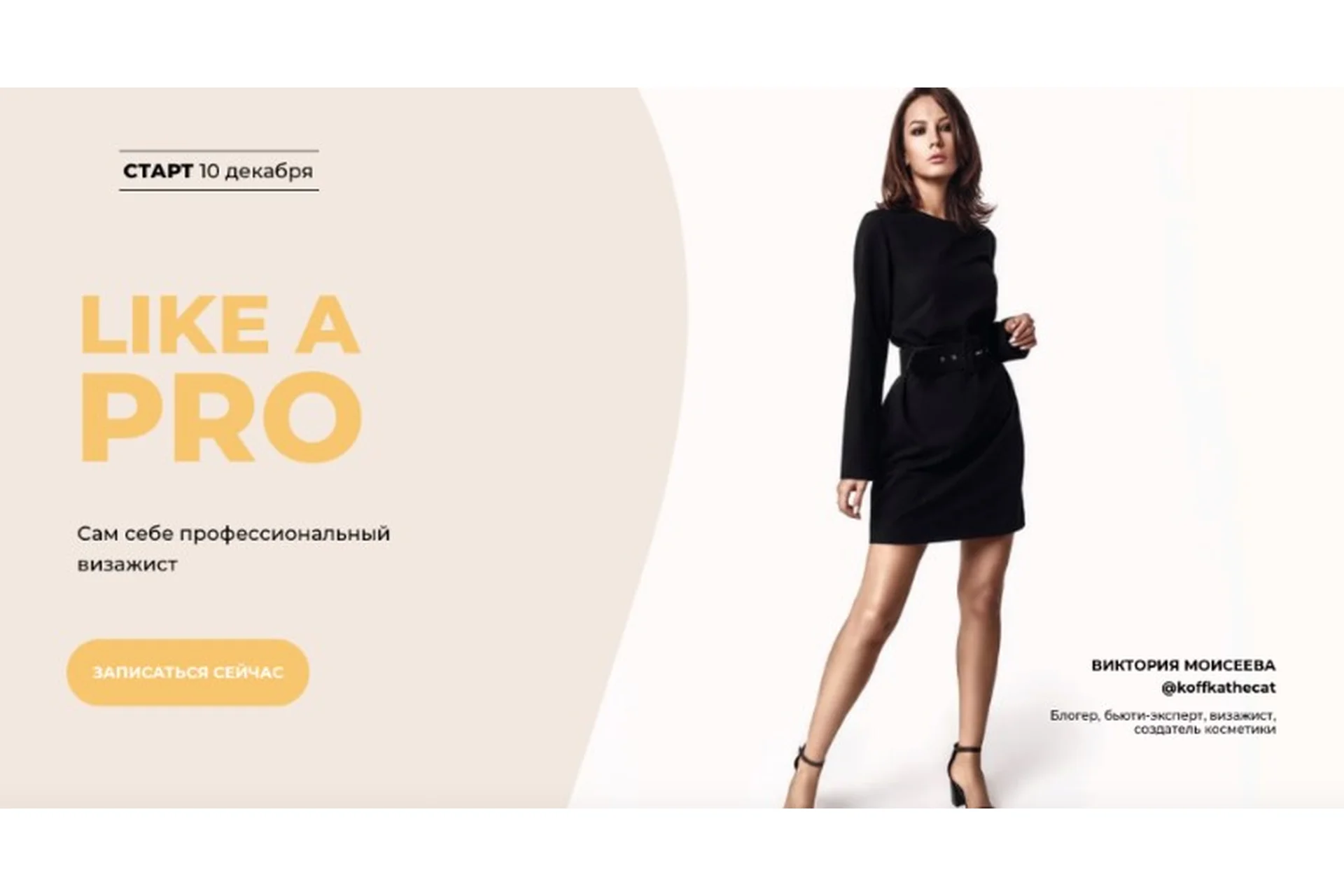 Сам себе профессиональный визажист. Тариф Лайт (Виктория Моисеева), фото 1 из 1.