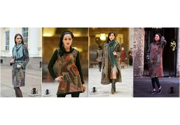 Войлочный пэчворк. Пальто (Елена Найдёнова)