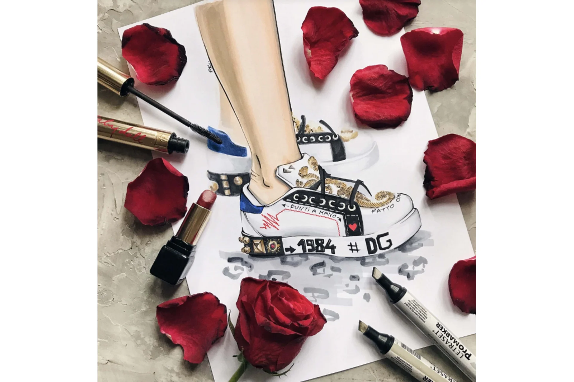 [FantasyRoom] Кеды Dolce&Gabbana (Екатерина Пашегор), фото 1 из 1.