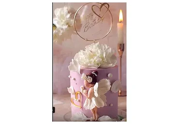 Торт «Девочка фея» (Екатерина Завирюха)