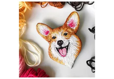 [Shivivka] Брошь «Корги» (Надя Шивик)