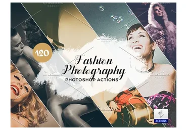 [CreativeMarket] 120 Fashion Photography Actions. Экшены для фото (DreamColor)