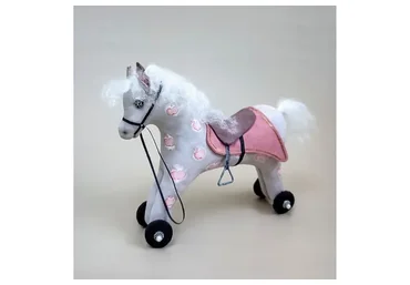 Конь в яблоках - подставка для кукол (Инесса Петухова)