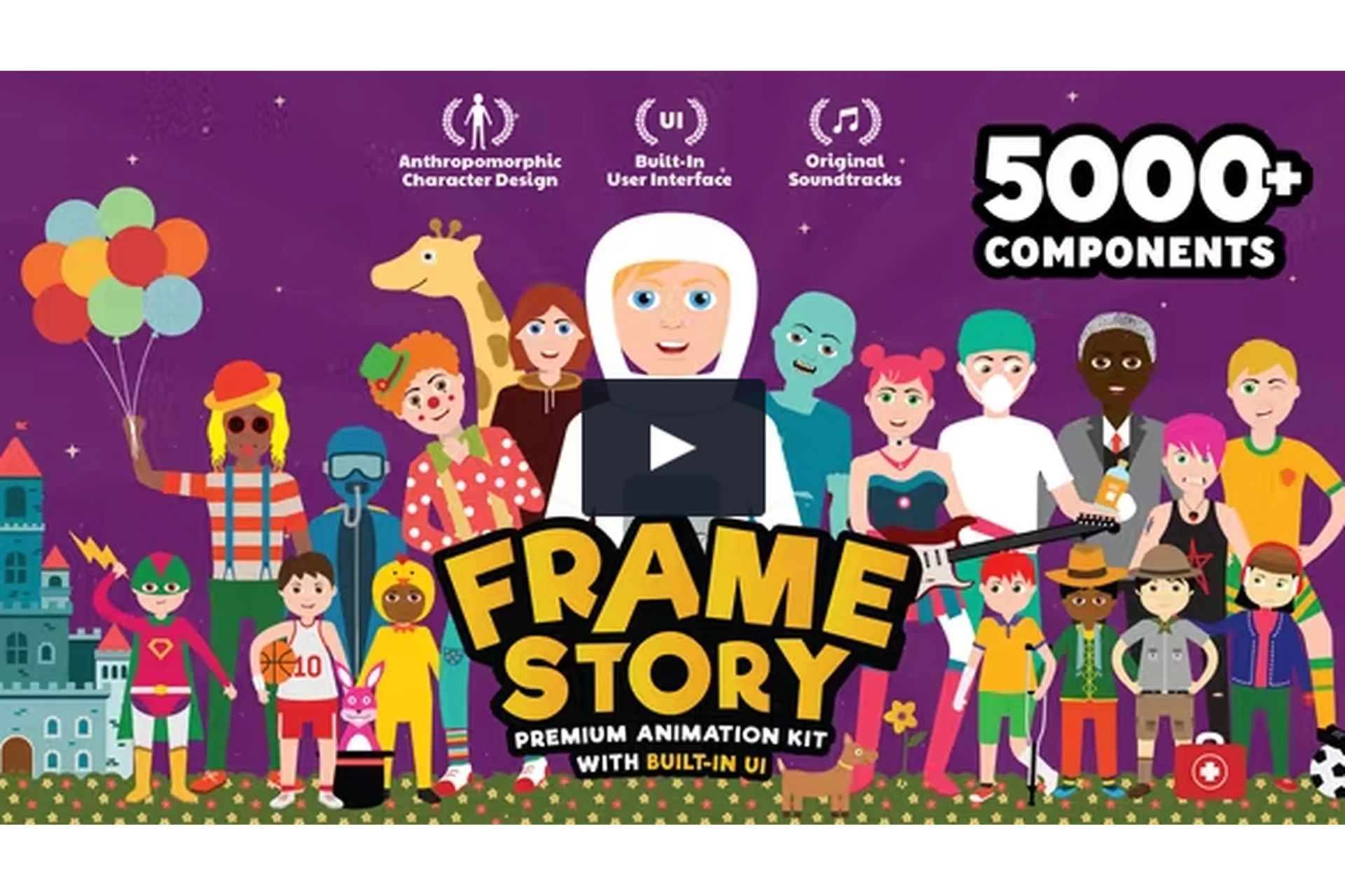 [Videohive] FrameStory I Explainer Video Toolkit Character Animation with Built In UI (Pictofarm), фото 1 из 1.