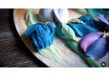 Ирисы. Скульптурная живопись (Юлия Бегман)