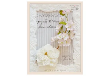 Цветы яблони и роза Д.Остина (Наталья Асатурова)