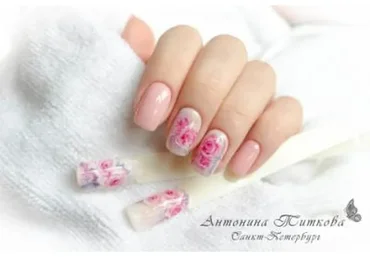 Акварельные розы. 2 уровень (Антонина Титкова)