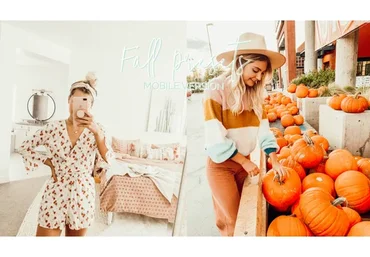 Мобильные Инста пресеты. Fall Mobile Presets Pack (Aspyn Ovard)